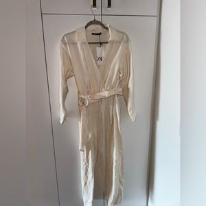 Zara Cream Jumpsuit - Never Worn